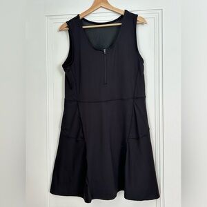 Black Tennis Dress with Built in Shorts